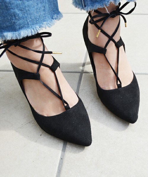 ILIMA（イリマ）の「EVOL ILIMA レースアップパンプス IG7173（パンプス・レディース・アイボリー/ブラック/ブラウン/ベージュ/カーキ/レッド・22.0cm/22.5cm/23.0cm/23.5cm/24.0cm/24.5cm）」の14枚目の写真