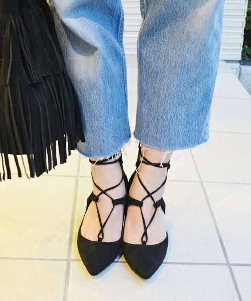 ILIMA（イリマ）の「EVOL ILIMA レースアップパンプス IG7173（パンプス・レディース・アイボリー/ブラック/ブラウン/ベージュ/カーキ/レッド・22.0cm/22.5cm/23.0cm/23.5cm/24.0cm/24.5cm）」の11枚目の写真