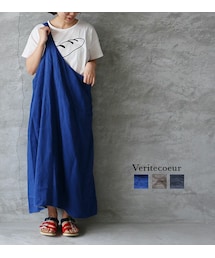 Veritecoeur | Veritecoeur ワンストラップエプロンOP(ワンピース)