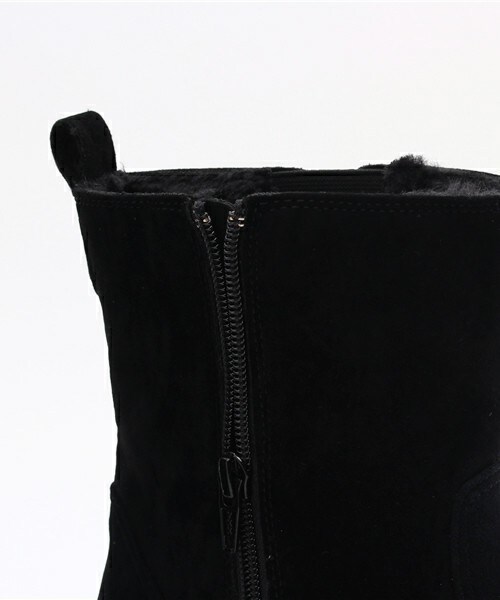 HIPS（ヒップス）の「【HIPS/ヒップス】裏起毛ショートブーツ（ブーツ・レディース・ブラック/ブラック系その他/グレー・S/M/L/LL）」の8枚目の写真