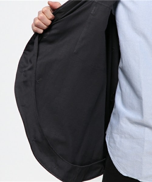 ANREALAGE（アンリアレイジ）の「ANREALAGE ミリタリーボールシャツ（シャツ/ブラウス・メンズ・ブラック/カーキブラウン・46/48）」の12枚目の写真