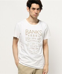BANKS | BANKS/FIRE&WIND TEE SHIRT(Tシャツ/カットソー)