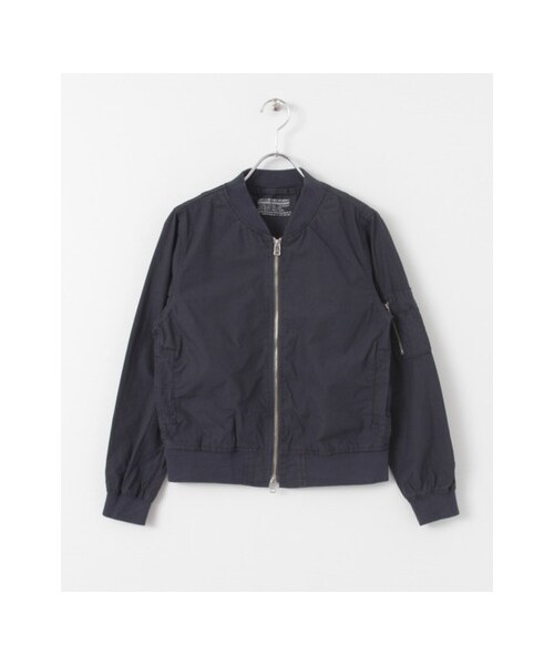 URBAN RESEARCH（アーバンリサーチ）の「タイプライターMA-1（ジャケット/アウター・レディース・KHAKI/NAVY・FREE）」の2枚目の写真