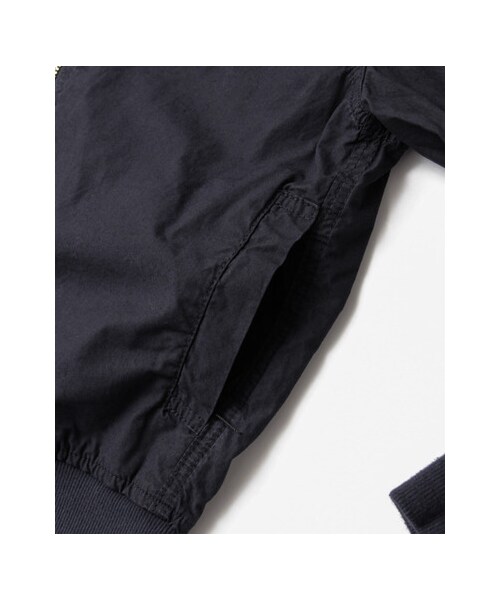 URBAN RESEARCH（アーバンリサーチ）の「タイプライターMA-1（ジャケット/アウター・レディース・KHAKI/NAVY・FREE）」の13枚目の写真