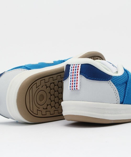 NEW BALANCE（ニューバランス）の「ベビー キッズ ニューバランス コート new balance KT300 BLI/ROI/WHI（スニーカー・キッズ・ホワイト/ブルー/ピンク・14cm/15cm/16cm）」の10枚目の写真