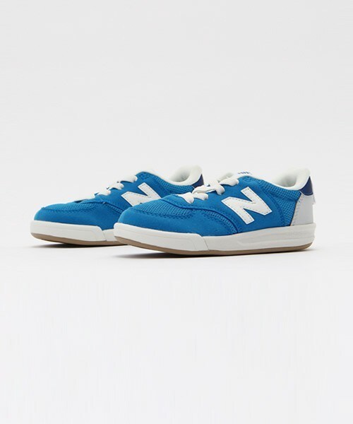 NEW BALANCE（ニューバランス）の「ベビー キッズ ニューバランス コート new balance KT300 BLI/ROI/WHI（スニーカー・キッズ・ホワイト/ブルー/ピンク・14cm/15cm/16cm）」の3枚目の写真