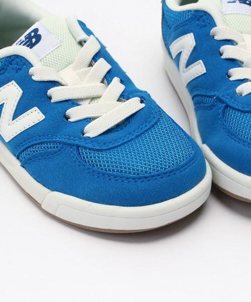 NEW BALANCE（ニューバランス）の「ベビー キッズ ニューバランス コート new balance KT300 BLI/ROI/WHI（スニーカー・キッズ・ホワイト/ブルー/ピンク・14cm/15cm/16cm）」の8枚目の写真