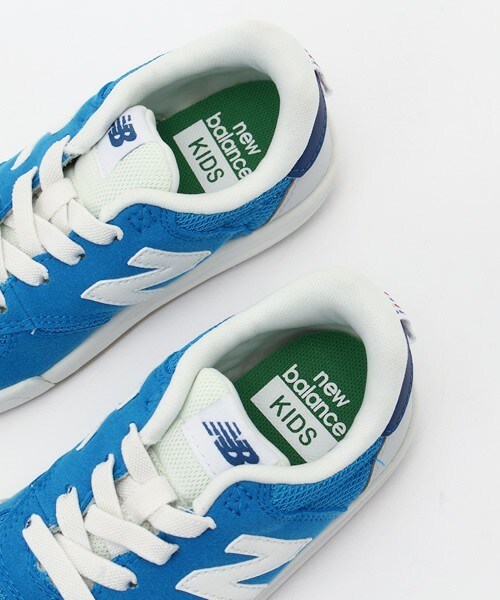 NEW BALANCE（ニューバランス）の「ベビー キッズ ニューバランス コート new balance KT300 BLI/ROI/WHI（スニーカー・キッズ・ホワイト/ブルー/ピンク・14cm/15cm/16cm）」の9枚目の写真