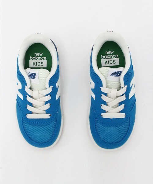 NEW BALANCE（ニューバランス）の「ベビー キッズ ニューバランス コート new balance KT300 BLI/ROI/WHI（スニーカー・キッズ・ホワイト/ブルー/ピンク・14cm/15cm/16cm）」の7枚目の写真