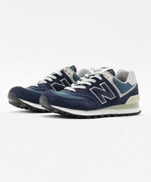 NEW BALANCE | レディースサイズ ニューバランス ネイビー new balance ML574 VN(スニーカー)