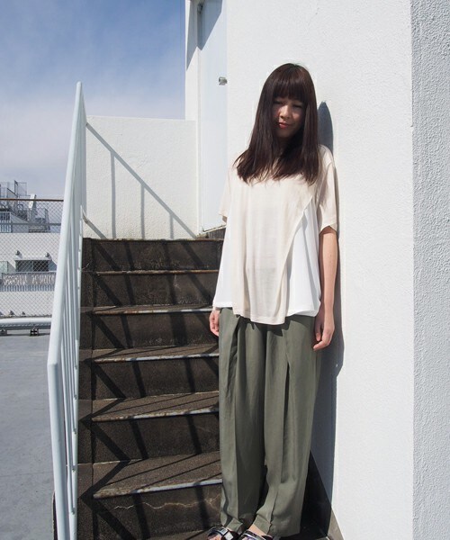 FRAPBOIS（フラボア）の「ラップス（その他パンツ・レディース・ベージュ/カーキ/ブラック・0/1）」の3枚目の写真