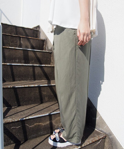 FRAPBOIS（フラボア）の「ラップス（その他パンツ・レディース・ベージュ/カーキ/ブラック・0/1）」の5枚目の写真