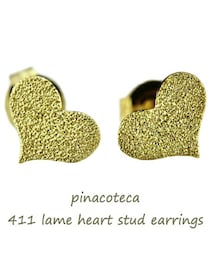 pinacoteca | ピナコテーカ 411 ラメ ハート スタッド ピアス(ピアス(両耳用))