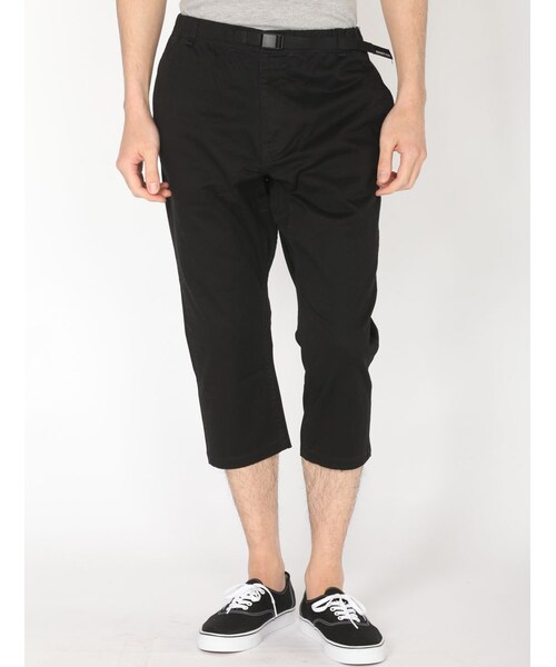 MANASTASH（マナスタッシュ）の「MANASTASH/マナスタッシュ FLEX CROPPED PANTS（パンツ・メンズ・OFF/WHITE/BLACK/NAVY/USED/KHAKI/OLIVE・S/M/L/XL）」の3枚目の写真