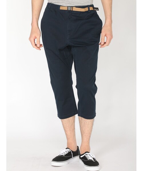 MANASTASH（マナスタッシュ）の「MANASTASH/マナスタッシュ FLEX CROPPED PANTS（パンツ・メンズ・OFF/WHITE/BLACK/NAVY/USED/KHAKI/OLIVE・S/M/L/XL）」の16枚目の写真