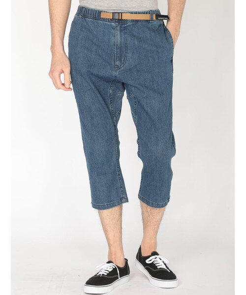 MANASTASH（マナスタッシュ）の「MANASTASH/マナスタッシュ FLEX CROPPED PANTS（パンツ・メンズ・OFF/WHITE/BLACK/NAVY/USED/KHAKI/OLIVE・S/M/L/XL）」の18枚目の写真