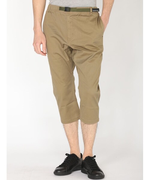 MANASTASH（マナスタッシュ）の「MANASTASH/マナスタッシュ FLEX CROPPED PANTS（パンツ・メンズ・OFF/WHITE/BLACK/NAVY/USED/KHAKI/OLIVE・S/M/L/XL）」の5枚目の写真