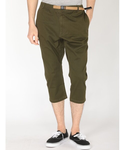 MANASTASH（マナスタッシュ）の「MANASTASH/マナスタッシュ FLEX CROPPED PANTS（パンツ・メンズ・OFF/WHITE/BLACK/NAVY/USED/KHAKI/OLIVE・S/M/L/XL）」の14枚目の写真