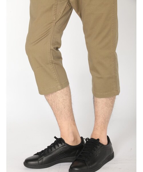 MANASTASH（マナスタッシュ）の「MANASTASH/マナスタッシュ FLEX CROPPED PANTS（パンツ・メンズ・OFF/WHITE/BLACK/NAVY/USED/KHAKI/OLIVE・S/M/L/XL）」の10枚目の写真