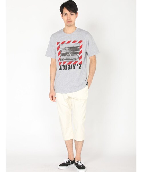 MANASTASH（マナスタッシュ）の「MANASTASH/マナスタッシュ FLEX CROPPED PANTS（パンツ・メンズ・OFF/WHITE/BLACK/NAVY/USED/KHAKI/OLIVE・S/M/L/XL）」の2枚目の写真