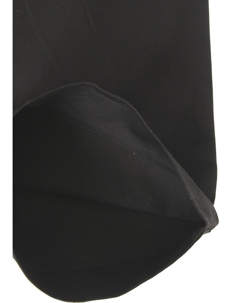 w closet（ダブルクローゼット）の「コットンツイル8分丈タックパンツ（パンツ・レディース・ベージュ/サックス/ブラック・FREE）」の11枚目の写真