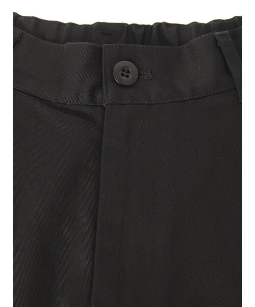 w closet（ダブルクローゼット）の「コットンツイル8分丈タックパンツ（パンツ・レディース・ベージュ/サックス/ブラック・FREE）」の8枚目の写真