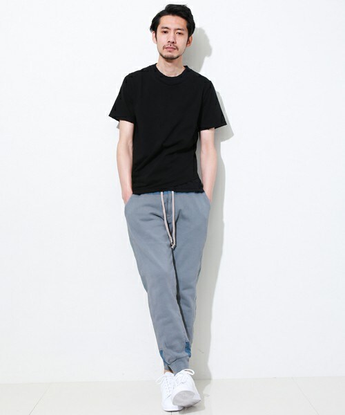 DISCOVERED（ディスカバード）の「オーバーダイ切替スウェットパンツ 