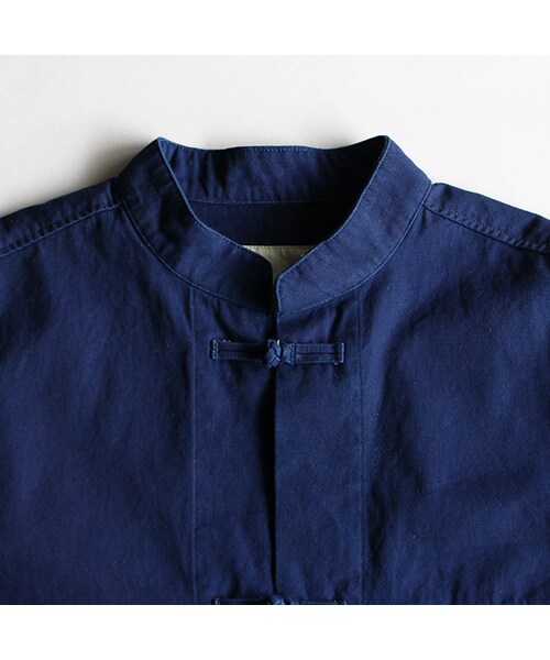 VOO(ヴォー)の「Night Shi-Fu(トップス・Navy/Brown・1/2)」の7枚目の写真