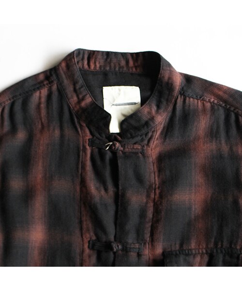 VOO(ヴォー)の「Night Shi-Fu(トップス・Navy/Brown・1/2)」の17枚目の写真