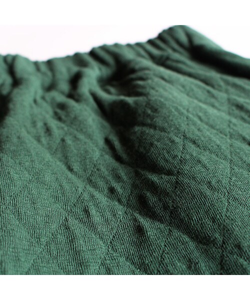 VOO（ヴォー）の「Quilt Shorts（パンツ・Black/Green・1/2）」の6枚目の写真