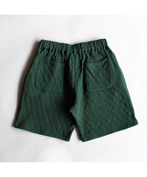 VOO（ヴォー）の「Quilt Shorts（パンツ・Black/Green・1/2）」の3枚目の写真
