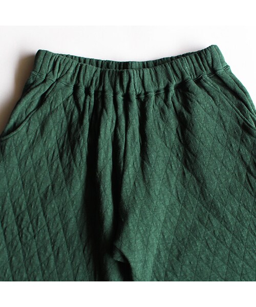 VOO（ヴォー）の「Quilt Shorts（パンツ・Black/Green・1/2）」の4枚目の写真