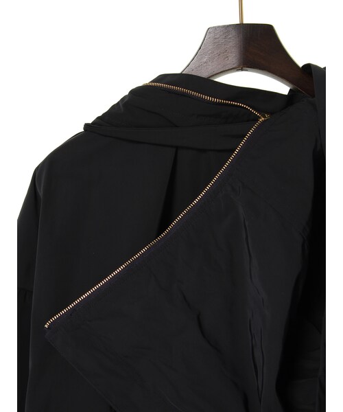 KiwaSylphy(キワシルフィー)の「memory twill hooded BZ(ジャケット/アウター・カーキ/ネイビー・F)」の10枚目の写真