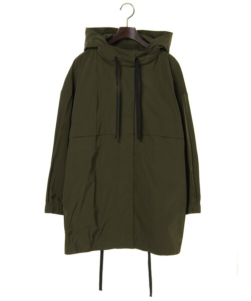 KiwaSylphy(キワシルフィー)の「memory twill hooded BZ(ジャケット/アウター・カーキ/ネイビー・F)」の1枚目の写真