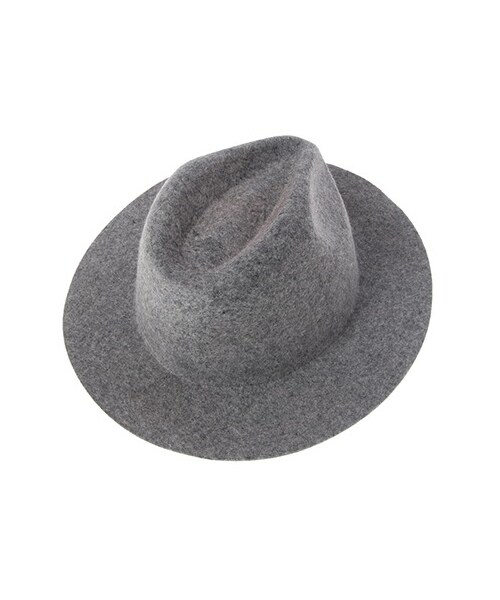 earth music&ecology（アースミュージックアンドエコロジー）の「広ツバフェルトハット（帽子・グレー/ブラック/キャメル・F）」の6枚目の写真