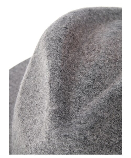 earth music&ecology（アースミュージックアンドエコロジー）の「広ツバフェルトハット（帽子・グレー/ブラック/キャメル・F）」の7枚目の写真