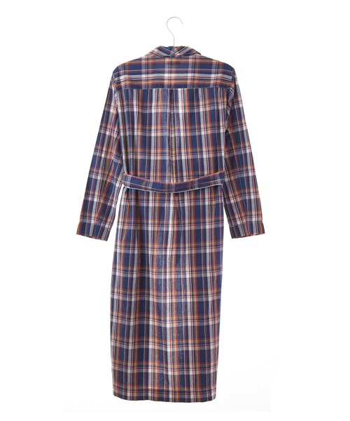 earth music&ecology(アースミュージックアンドエコロジー)の「チェックガウンシャツ(トップス・ブラック/レッド/ブルー・M/L)」の9枚目の写真