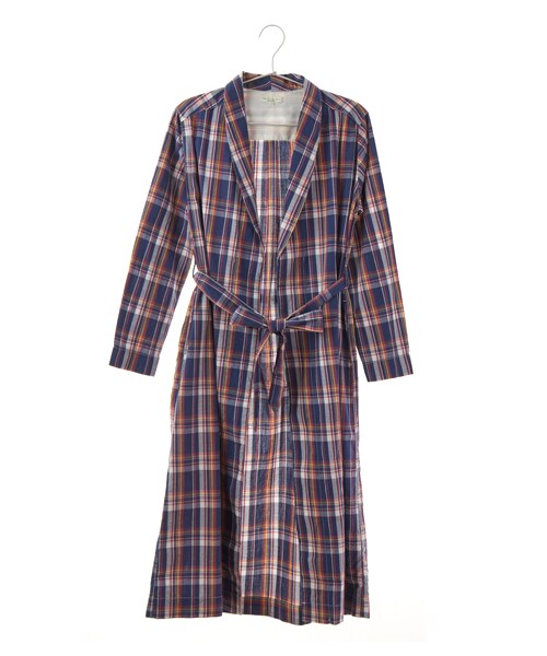 earth music&ecology(アースミュージックアンドエコロジー)の「チェックガウンシャツ(トップス・ブラック/レッド/ブルー・M/L)」の2枚目の写真