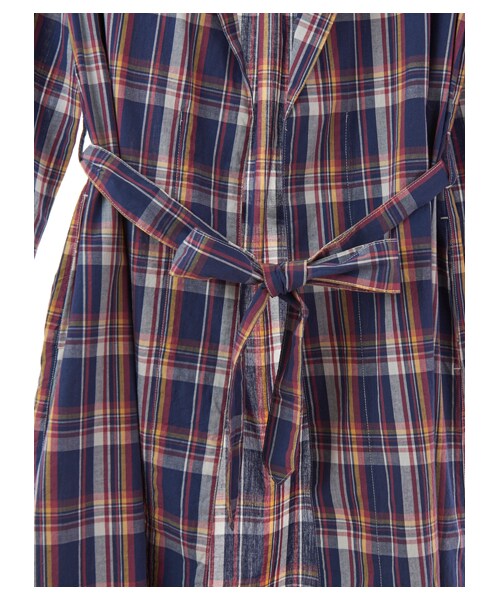 earth music&ecology(アースミュージックアンドエコロジー)の「チェックガウンシャツ(トップス・ブラック/レッド/ブルー・M/L)」の10枚目の写真