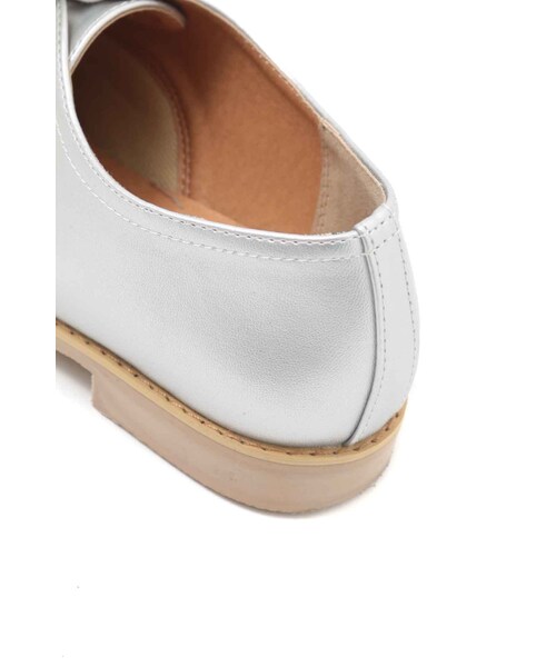 Green　Parks（グリーンパークス）の「レースアップシューズ（シューズ・ホワイト/シルバー/ブラック・M/L）」の10枚目の写真