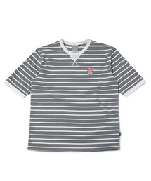 ROMANTIC CROWN | ALLDAY STRIPE 1/2 SHIRTS_GRAY(その他)