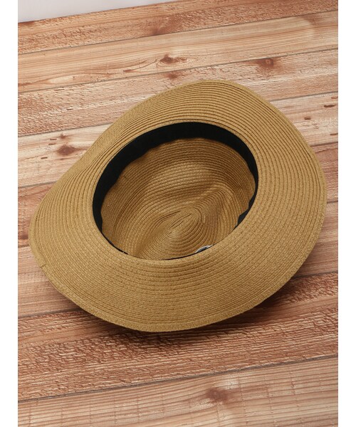 SEVENDAYS=SUNDAY（セブンデイズサンデイ）の「ロングブリム雑材ハット（帽子・オフホワイト/ベージュ/カーキ/ネイビー・F）」の11枚目の写真