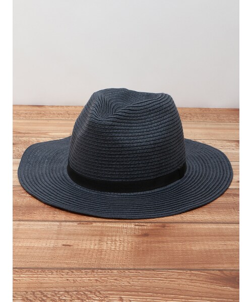 SEVENDAYS=SUNDAY（セブンデイズサンデイ）の「ロングブリム雑材ハット（帽子・オフホワイト/ベージュ/カーキ/ネイビー・F）」の4枚目の写真