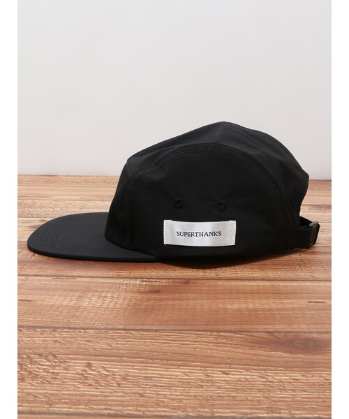 SEVENDAYS=SUNDAY(セブンデイズサンデイ)の「Men's SUPER THANKS 別注ジェットキャップ(帽子・チャコールグレー/ブラック・F)」の5枚目の写真