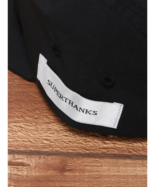 SEVENDAYS=SUNDAY(セブンデイズサンデイ)の「Men's SUPER THANKS 別注ジェットキャップ(帽子・チャコールグレー/ブラック・F)」の8枚目の写真