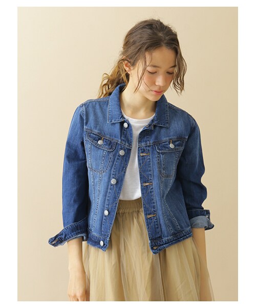 SEVENDAYS=SUNDAY(セブンデイズサンデイ)の「【Special Price】・10OZデニム Gジャン(ジャケット/アウター・インディゴ/ライトインディゴ・M/L)」の3枚目の写真