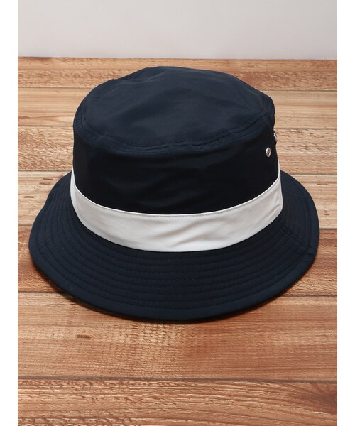 SEVENDAYS=SUNDAY（セブンデイズサンデイ）の「【Special Price】2トーンバケットハット（帽子・ホワイト/ブラック/ネイビー・F）」の3枚目の写真