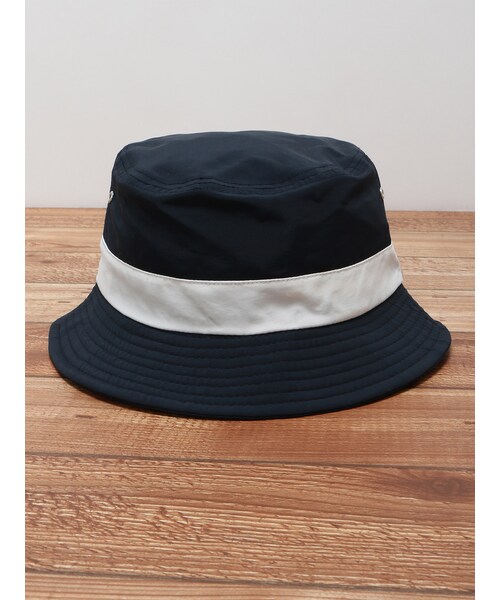 SEVENDAYS=SUNDAY（セブンデイズサンデイ）の「【Special Price】2トーンバケットハット（帽子・ホワイト/ブラック/ネイビー・F）」の5枚目の写真