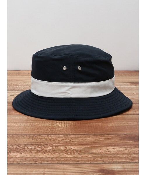 SEVENDAYS=SUNDAY（セブンデイズサンデイ）の「【Special Price】2トーンバケットハット（帽子・ホワイト/ブラック/ネイビー・F）」の6枚目の写真
