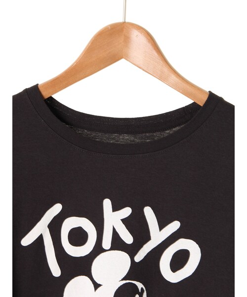 SEVENDAYS=SUNDAY（セブンデイズサンデイ）の「【Special Price】W VINTAGE DISNEY TOKYO（トップス・ブラック・S/M/L）」の4枚目の写真